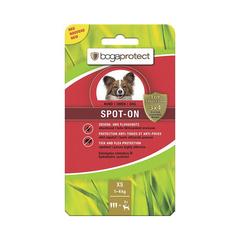   Bogaprotect Spot-On chien XS  3x0.7ml