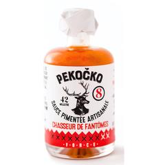 Pekocko  Sauce pimentée presque 100 % piments! CHASSEUR DE FANTOME - FORCE 8  42 ML