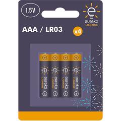   AAA Alkaline Battery Blister-4  1.5V