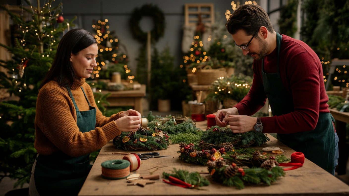 Atelier de création de mini-centres de table artificiels