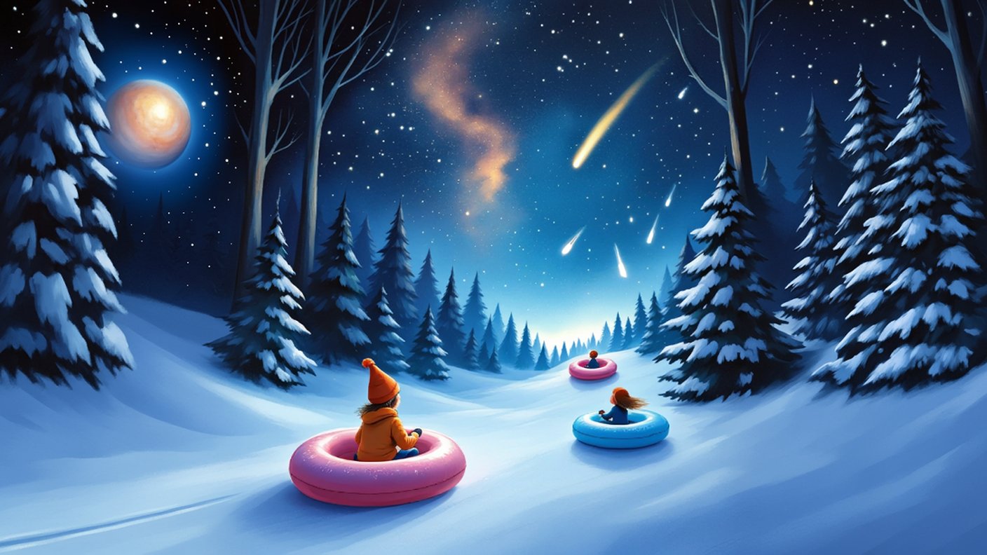 Piste des étoiles pour les enfants