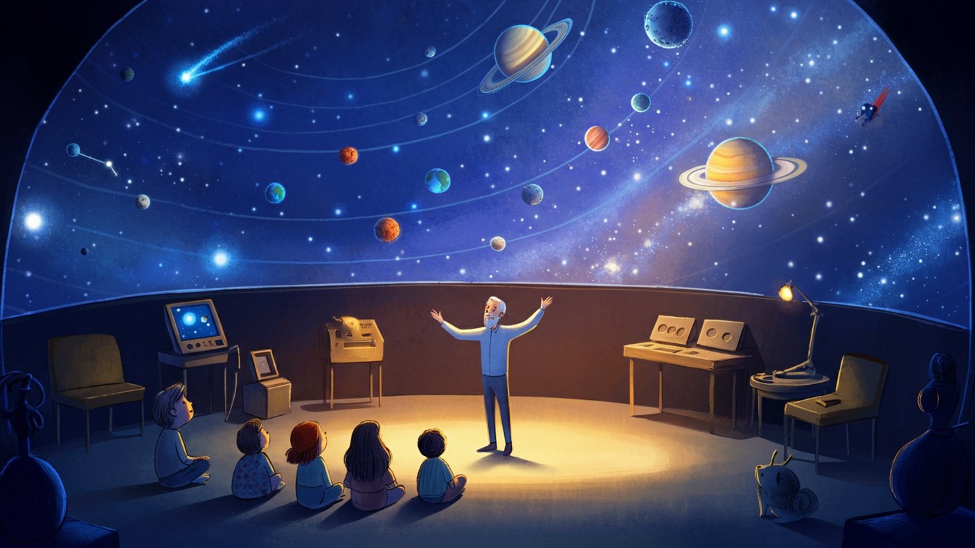 Planétarium immersif