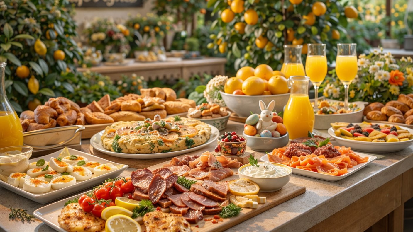 Le brunch de Pâques au Café Agnès