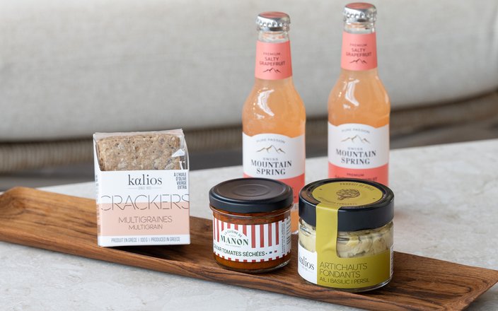 Dégustation de produits de notre épicerie fine
