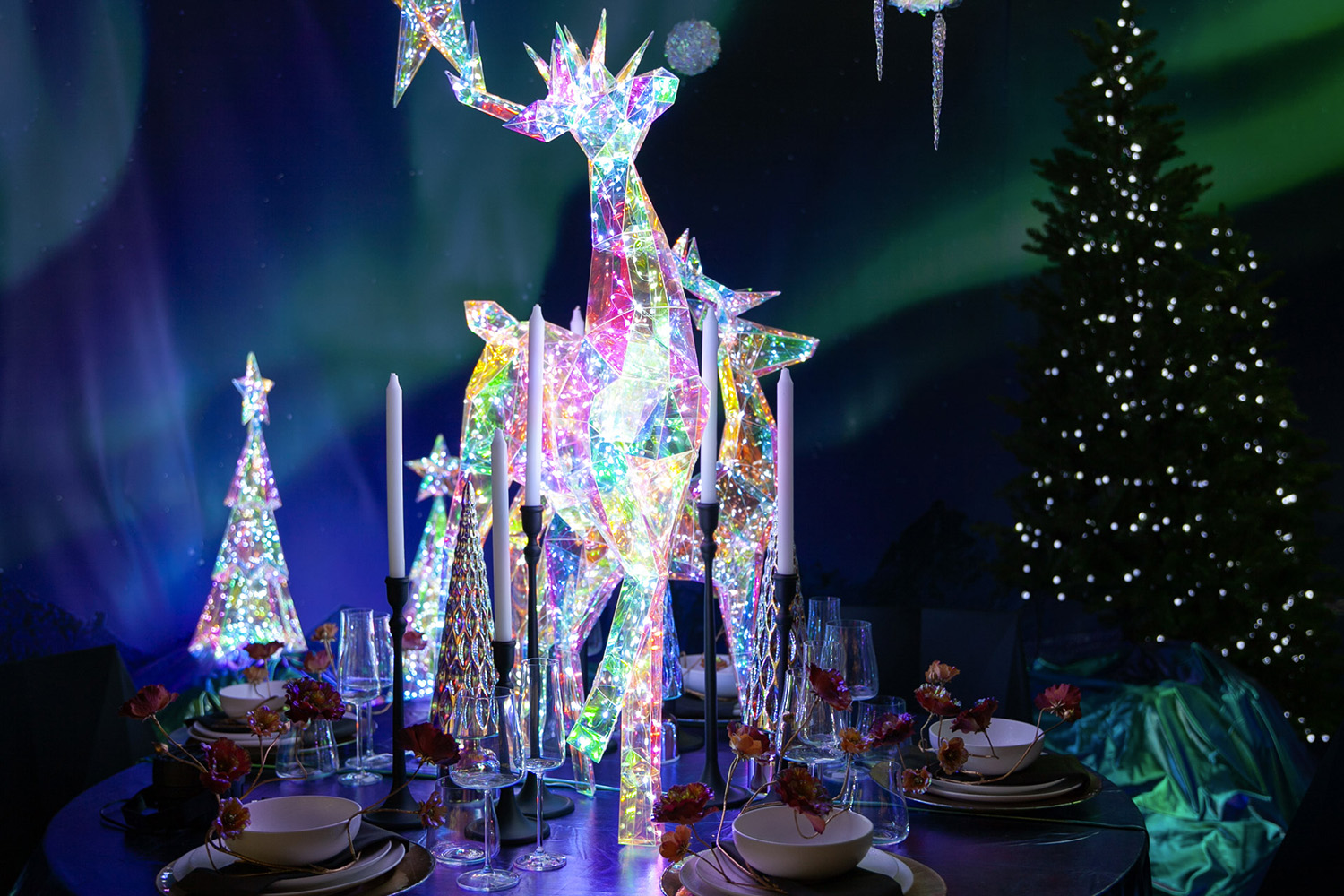 Décoration Noël dans les étoiles chez Schilliger en 2025