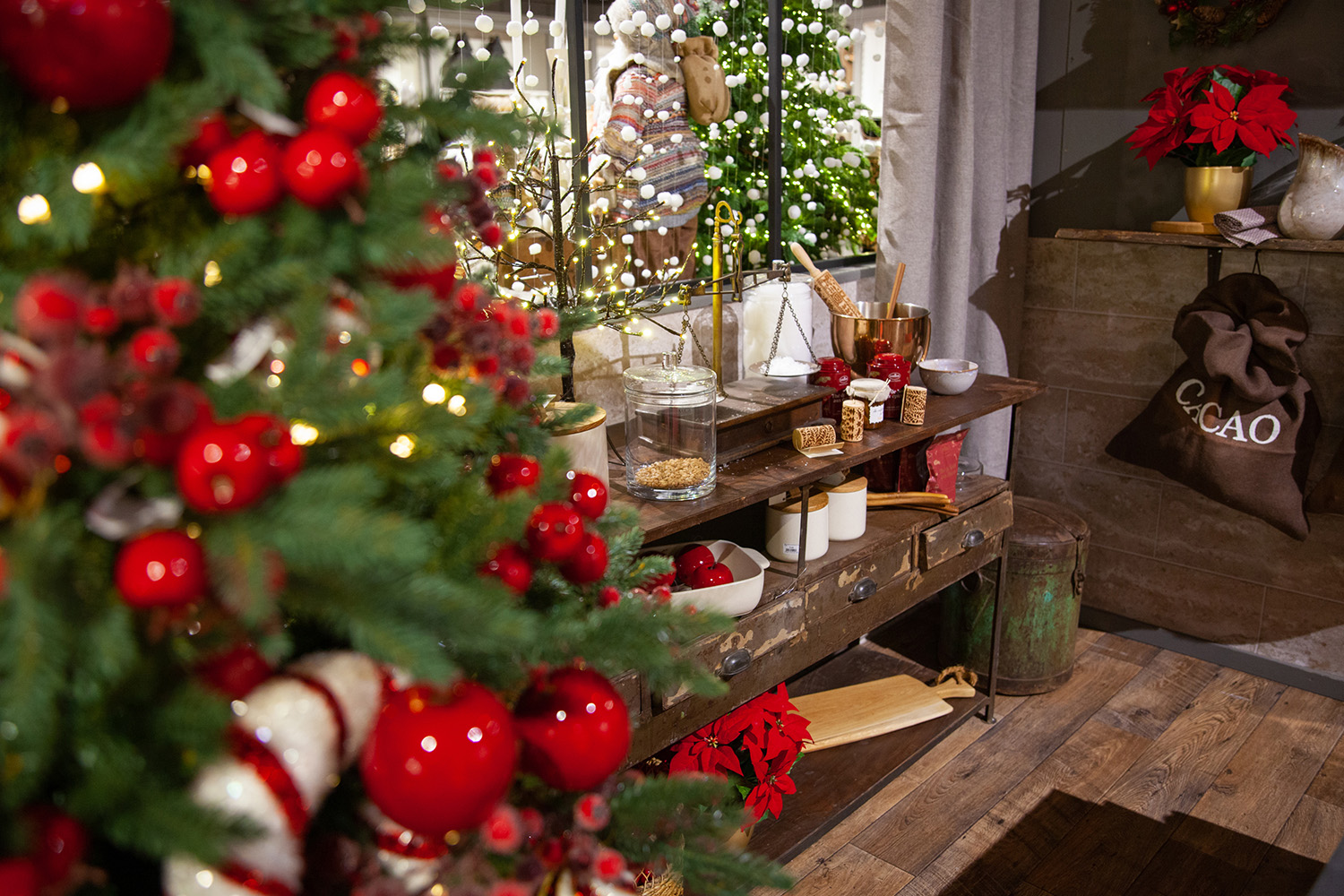 Univers du jardin secret de la Mère Noël chez Schilliger en 2022