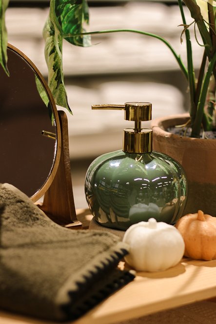 L’automne s’invite dans la salle de bain