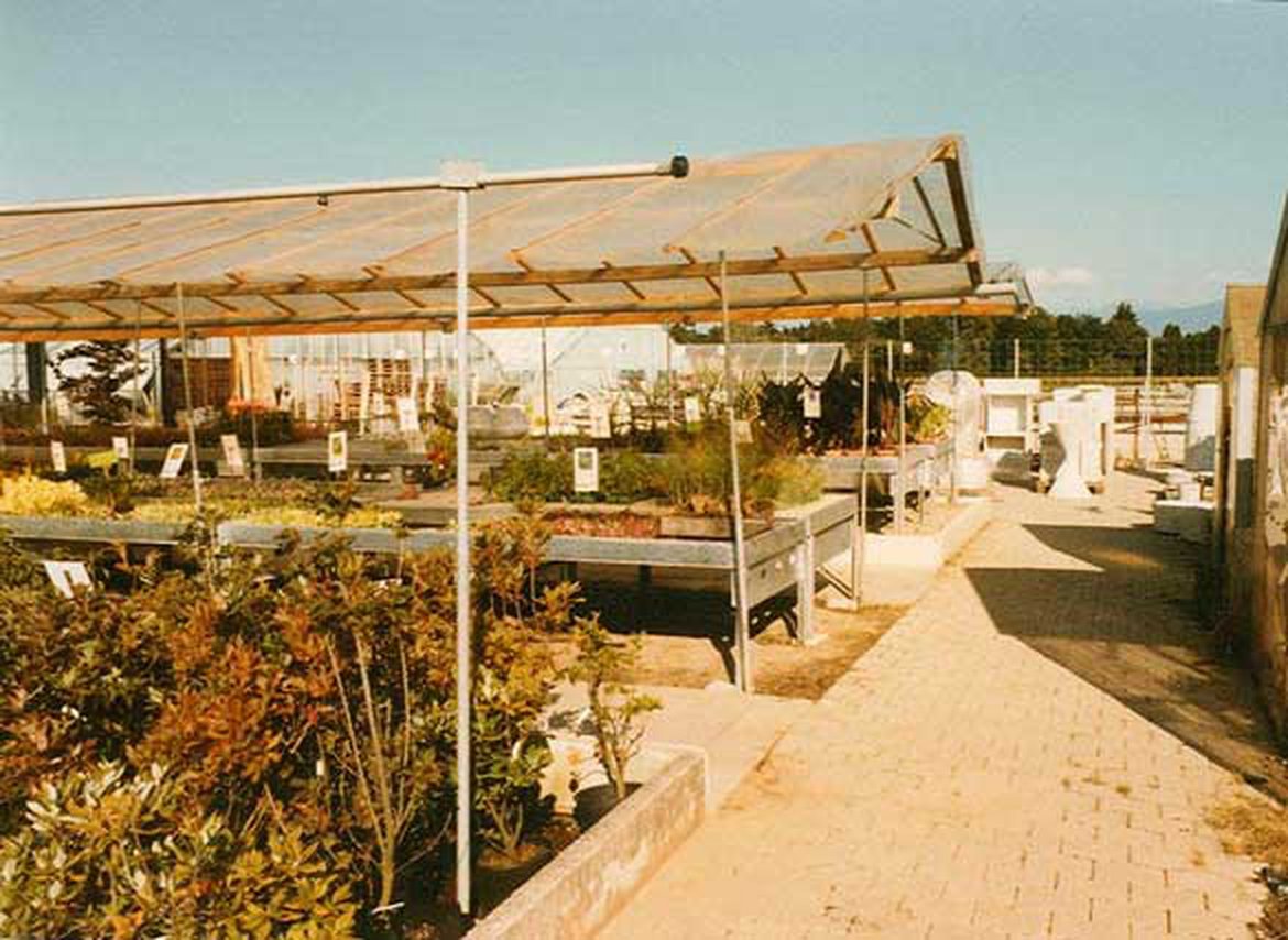 Les débuts du Garden Centre en 1975