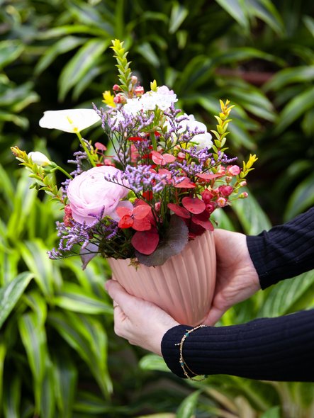 Composition avec pivoine et anthurium


 
