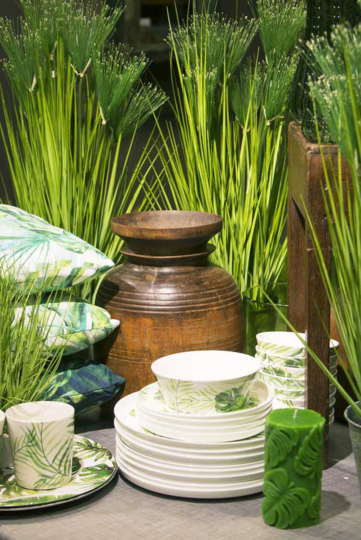 Vaisselle tropical garden schilliger et accessoires décoration
