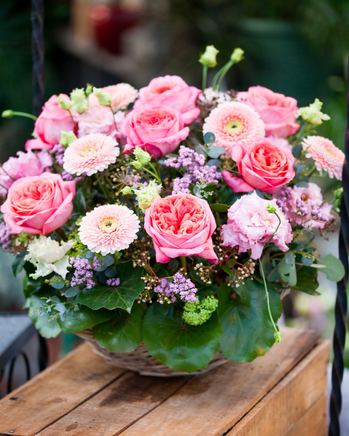 Schilliger Fleurs - Arrangement de roses pour la Saint-Valentin - Fleuriste à Gland