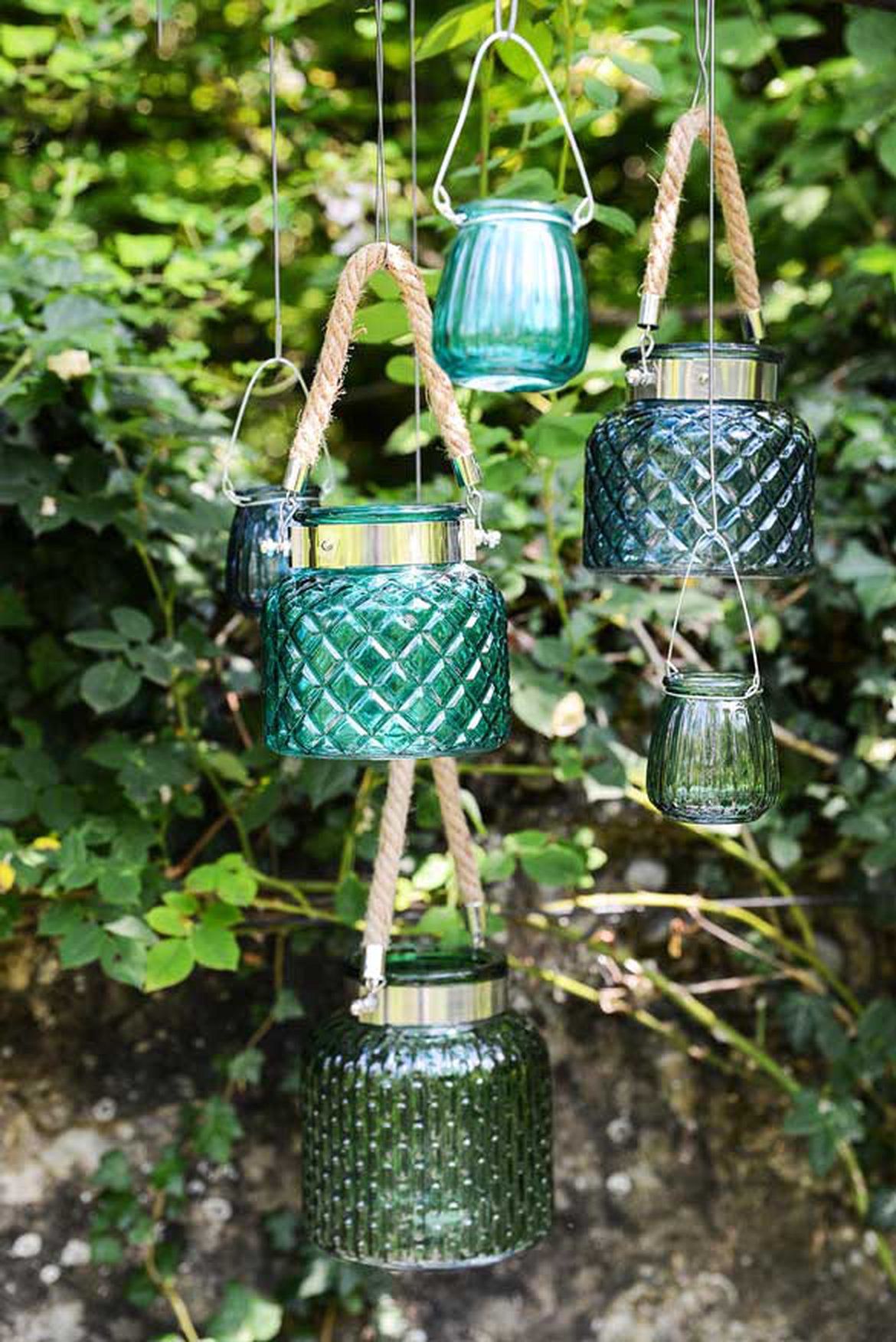décoration lanternes, photophores, style tropicale