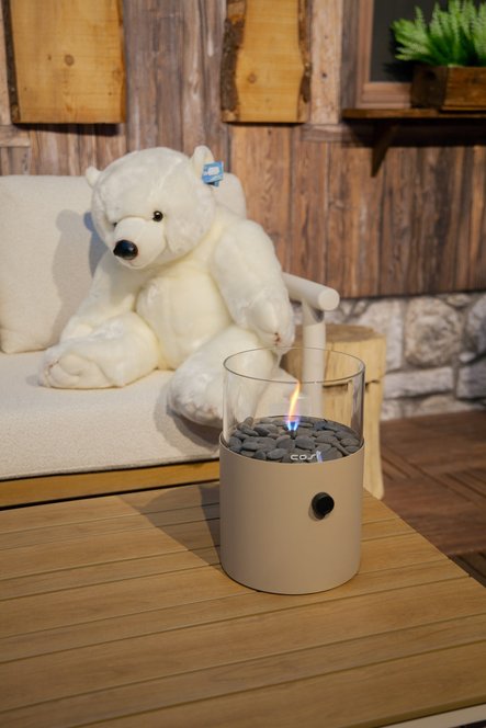 La chaleur du feu, version contemporaine