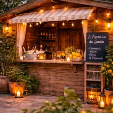 Guinguette en pépinière