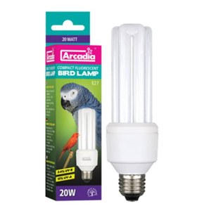   Arcadia lampe compacte oiseaux 20w  20W