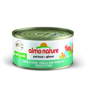 Almo nature  Almo nature  HFC CAT Jelly Truite et Thon70 g  70 g