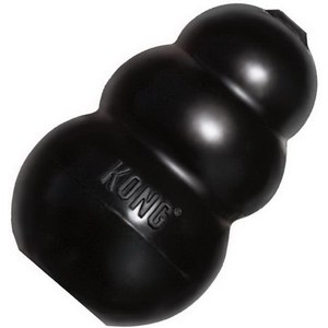   Kong Extreme. noir. Ø9.5cm H 15 cm Noir Ø9.5cm H 15 cm