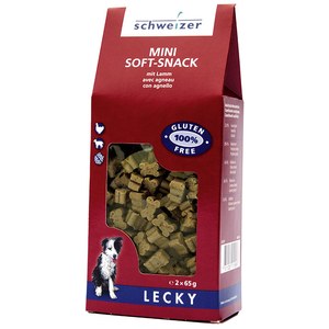 Schweizer  Mini Soft Snack avec agneau  2 x 65 g LBMSLA  2x65g