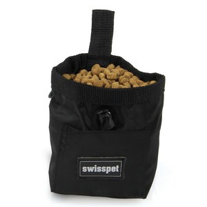 Swisspet  swisspet Sac pour snacks Cani noir  diam 11cm Hauteur 13.5cm