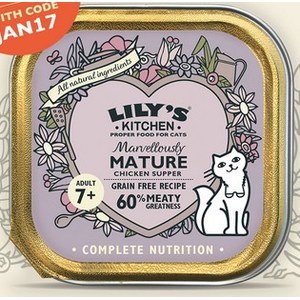 Lily's  Lily's cat Marvellously Mature chicken 85g  85g