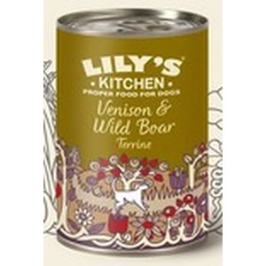 Lily's  Lily's dog Adult Venison Wild Boar terrine 400g  400g