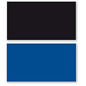   Fond pour aquarium  bleu/noir  60x150cm
