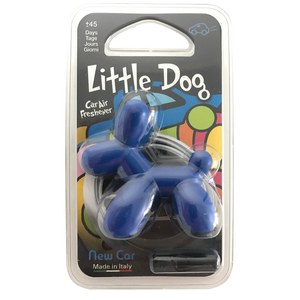   Little Dog Air Freshener New Car blau  