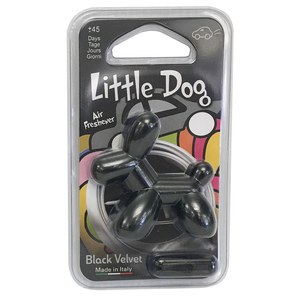   Little Dog Air Freshener Velvet black  