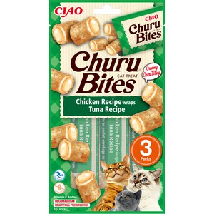  Churu® Bites Poulet enrobé de Thon 3 Sticks de 10g  