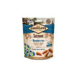   Carnilove Dog Crunchy Snack Saumon aux myrtilles 200g  
