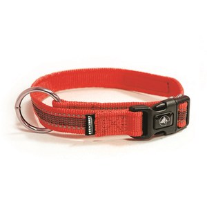 Croci  Collier Hiking Venture rouge S  15x300-400mm