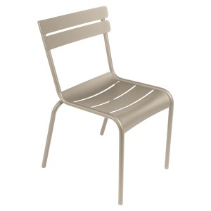 Fermob Luxembourg Chaise Luxembourg Beige L 57 x l 49 x H88cm