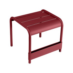 Fermob Luxembourg Table basse Luxembourg petite Rouge groseille L 43 x l 42 x H40cm