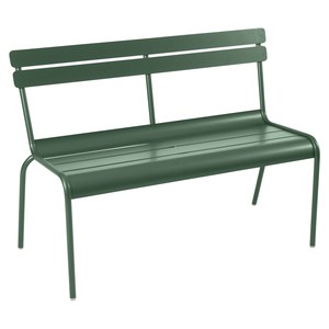 Fermob Luxembourg Banc Luxembourg Vert sapin L 118 x l 56 x H86cm