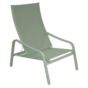 Fauteuils relax, Fermob Alizé Fauteuil réglable Alizé Vert pistache L ...