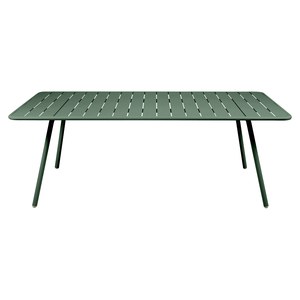 Fermob Luxembourg Table Luxembourg rectangulaire Vert sapin L 207 x l 100 x H74cm
