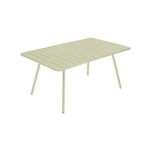 Fermob Luxembourg Table Luxembourg rectangulaire Vert tilleul L 165 x l 100 x H74cm