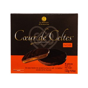 La Maison D'Armorine  Coeur de celte chocolat noir 125gr  125gr