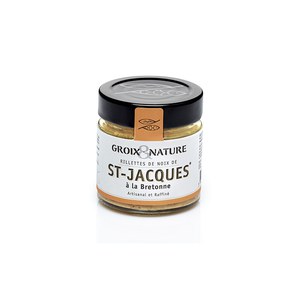 Groix et Nature  Rillettes de Noix de St Jacques à la Bretonne 100g  100g