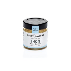 Groix et Nature  Rillettes de Thon Blanc Germon 100g  100g