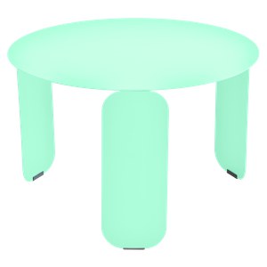 Fermob Bebop Table basse Bebop (moyen) Vert menthe à l'eau L 60 x l 60 x H38.5cm Diam : 60