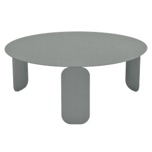 Fermob Bebop Table basse Bebop (Grande) Gris taupe L 80 x l 80 x H32.5cm Diam : 80