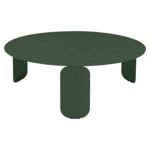 Fermob Bebop Table basse Bebop (Grande) Vert sapin L 80 x l 80 x H32.5cm Diam : 80