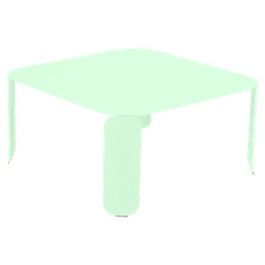 Fermob Bebop Table basse Bebop carre H42 Vert menthe à l'eau L 90 x l 90 x H42cm