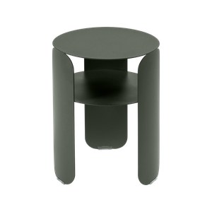 Fermob Bebop Table d'appoint Bebop Vert de gris L 35 x l 35 x H45.5cm Diam : 35