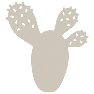 Fermob Bouquet Sauvage Dessous de plat cactus Gris perle L 25.5 x l 24cm