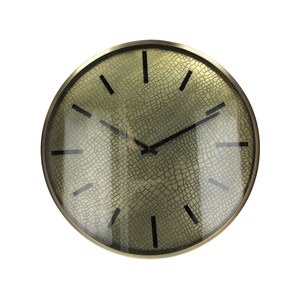 Schilliger Sélection  Horloge Dorée avec index  50x5x50cm