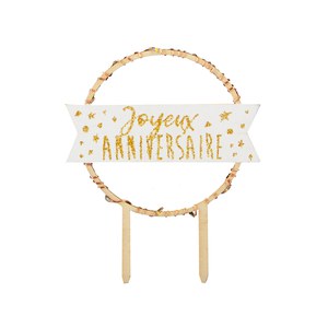 ScrapCooking - Cake Topper LED « Happy New Year » - Décoration