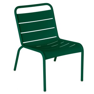 Fermob Luxembourg Chaise Lounge Luxembourg Vert sapin L 72.8 x l 58 x H73.9cm