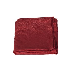 Schilliger Design Cubex Nappe Cubex rouge-or Rouge cerise 140x360cm